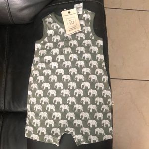 Baby Gap Romper Green Boys